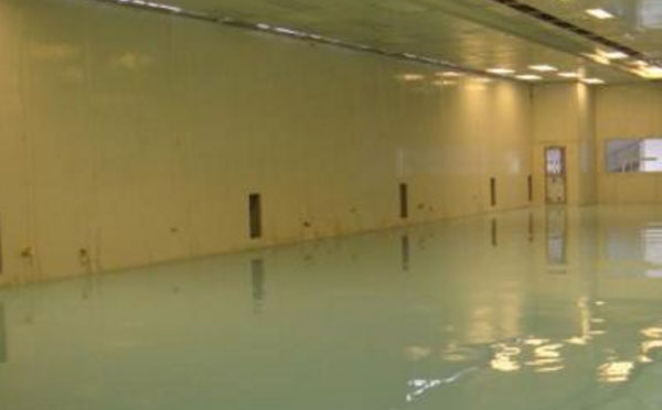 老街街道自流平环氧地坪中涂