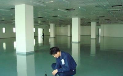 如何检测环氧地坪厚度和老街街道环氧地坪用量